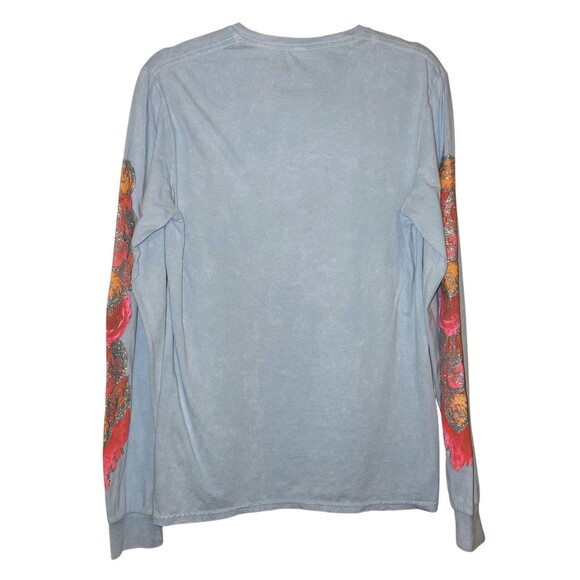 Taylor Swift T-Shirt Awesome/"ME!" Size S Blue Long Sleeve Floral Glitter Eras - Picture 6 of 6